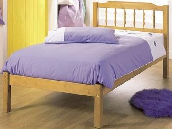 AirSprung Seattle 4' 6 Double Slatted Bedstead Wooden Bed