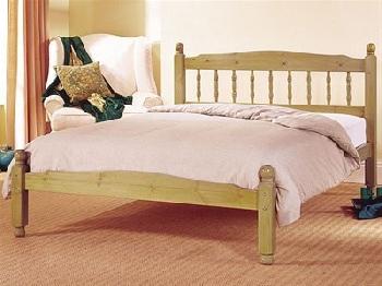 AirSprung Vancouver 4' Small Double Slatted Bedstead Wooden Bed