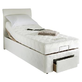 Aloe Vera Memory Adjustable Bed Set Aloe Double 4 Drawer No Massage No Heavy Duty