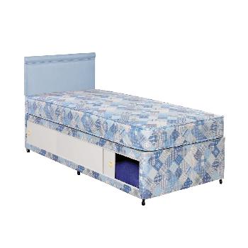 Bedmaster Economy Divan Bed small double 2 drawer