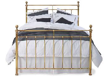 Blyth Brass Metal Bed Frame - 5'0 King