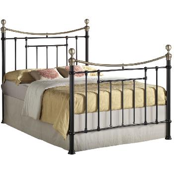 Bronte Bed Frame Double Cream