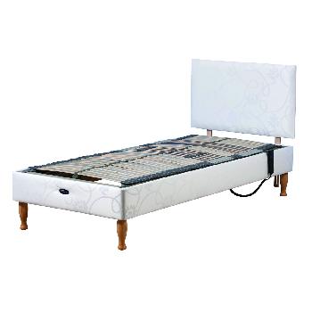 Devon Adjustable Bed Set with Memory Foam Mattress - Single - Self Assembly Required - With Heavy Duty - With Massage Unit