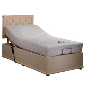 Divine Sleep Paris Memory Visco Adjustable Bed Set Single