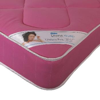 Divine Sleep Pink Chelsea Mattress Single