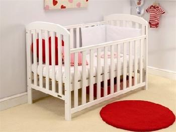 East Coast Nursery Anna Cot (White) Cot Bed