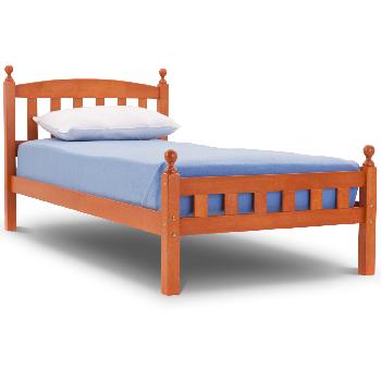 Florence Wooden Bed Frame White Double