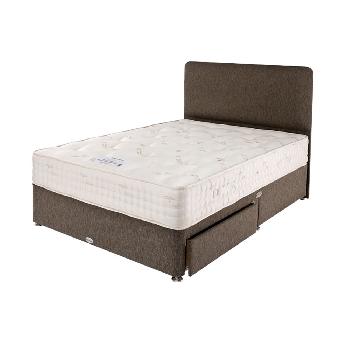 Healthbeds Hypoallergenic Backcare 1000 Divan Set 2 Drawer Small Double