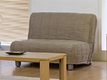 Kyoto Roma Sofa Bed 4' Small Double Sahara Natural 2 Seater Other Sofa Bed