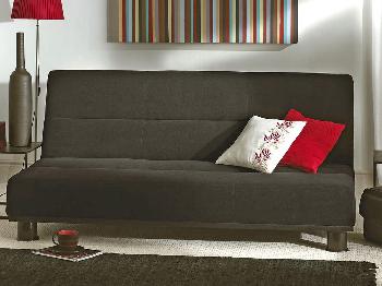 Limelight Triton Black 3 Seater Sofa Bed