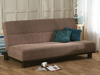 Limelight Triton Brown 3 Seater Sofa Bed
