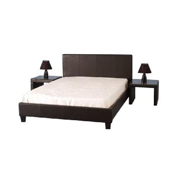 London PU Leather Bed Frame Double