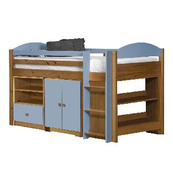 Maximus Antique Mid Sleeper Set 2 with Baby Blue