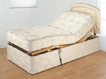 MiBed Anna Set 6' Super King Adjustable Bed - 2 Drawers Electric Bed