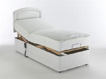 MiBed York Electric Bed Set 2' 6 Small Single Adjustable bed Electric Bed