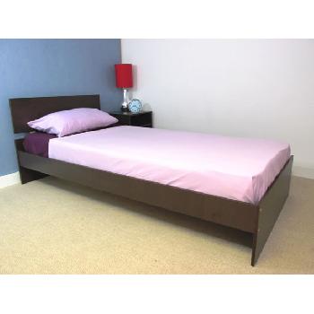 Roma Wooden Bed Frame Single Wenge