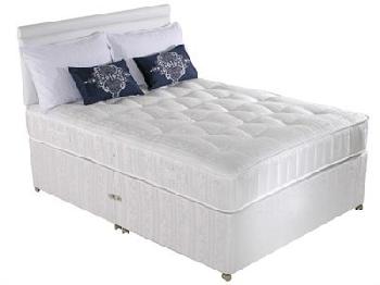 Shire Beds Ortho Pocket 4' Small Double Sprung Edge - No Drawers Divan