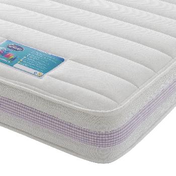Silentnight Healthy Growth Kids Microquilt Mattress - Lilac - Small Double