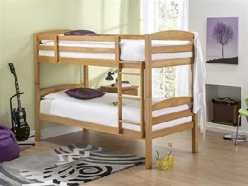 Snuggle Beds Cosmos in Maple 3' Single Bunk Bed Bunk Bed