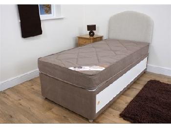 Snuggle Beds Snuggle Light Divan Set 4' 6 Double Platform Top - No Drawers Divan