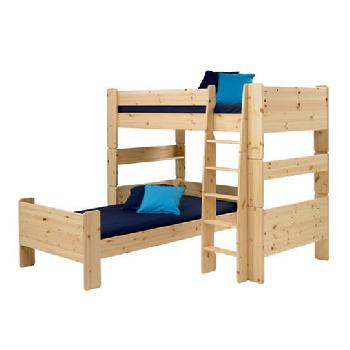 Steens Natural Pine Bunk To Single And High Sleeper Extension Kit