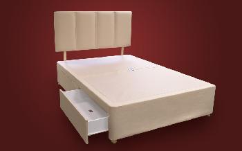Sweet Dreams Amber Divan Base, Small Double, No Storage, No Headboard Required