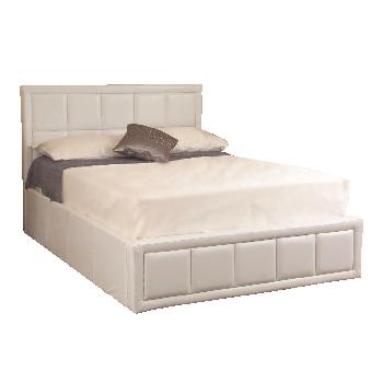 Sweet Dreams Tern Ottoman Bed Frame - King - White