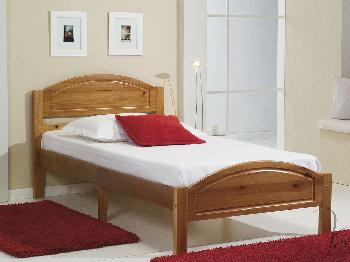 Verona 4ft Panel Bed in a Box Small Double Pine Bed Frame