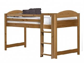 Verona Design Ltd Maximus Mid Sleeper 3' Single Antique Frame Only Cabin Bed