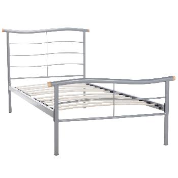 Waverly Silver Bed Frame - Single