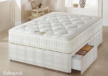 Airsprung Balmoral Divan Set, Small Double, No Storage