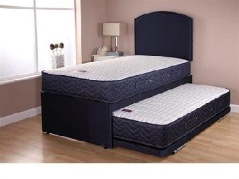 AirSprung Catalina Supercoil with Full Length Guest Bed 3' Single Navy Stowaway Bed
