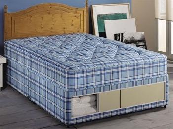 AirSprung Ortho Comfort 5' King Size Platform Top - 2 Drawers Divan