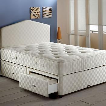 Airsprung Ortho Pocket 1200 Divan Bed 2 Drawer Set Double Platform Edge