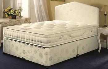 Airsprung Symphony Pocket 1000 Divan Set, Single, Platform Base (Firmer Feel), No Storage