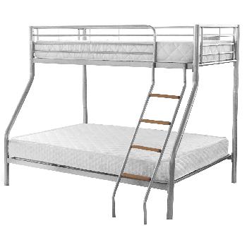 Alexa Triple Bunk Bed Black