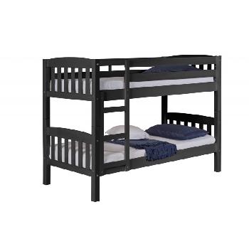 American short bunk bed - Small Single - Graphite