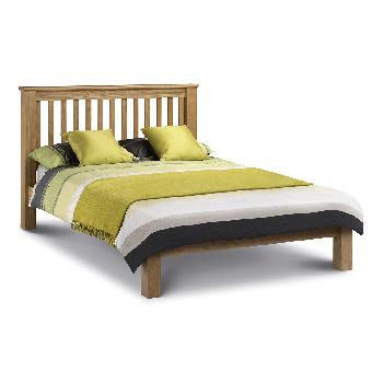 Amsterdam Low Foot End Oak Bed Superking