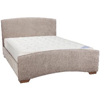 Anastasia Upholstered Bedstead Kingsize Mink