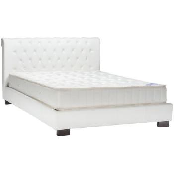 Aries Bed Frame in White ARIES WHITE - KING