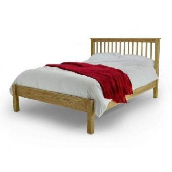 Ashbourne Oak Wooden Bed Frame Double