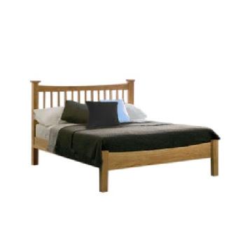 Aston Solid Oak Bed Frame Double