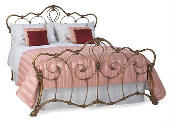 Athalone Bronze Metal Bed Frame - 4'6 Double