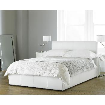 Bali Lifting Bed Frame Double White