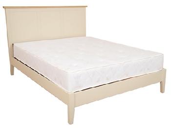 Balmoral Berkeley 4' 6 Double Cream Bed Frame Only Wooden Bed