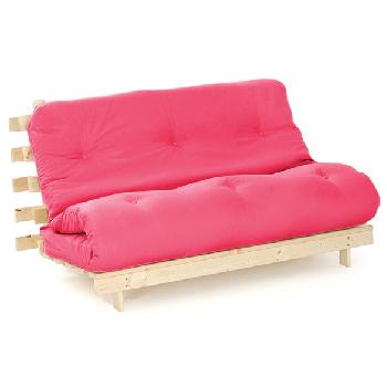 Baltic Futon Set Double Pink