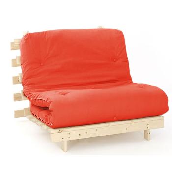 Baltic Futon Set Single Red