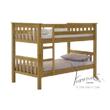 Barcelona Antique Bunk Bed Small Single