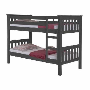 Barcelona Graphite Bunk Bed