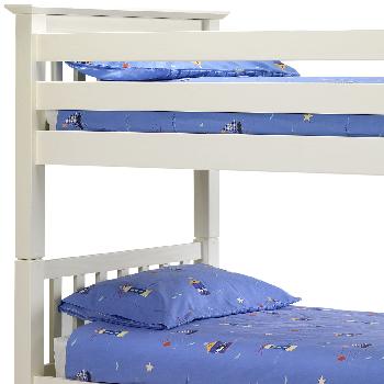 Barcelona Off White Bunk Bed Barcelona White Bunk Bed